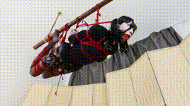 【面具男】勾心斗角双人悬吊驷马互解逃脱实验比赛