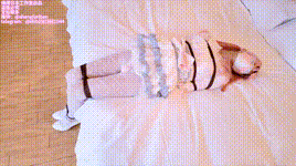 【绳缚日本】日式紧缚并腿行走驷马紧缚M腿震动棒强制gcsp，tk等等