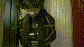 【象人原创】小0小涵-搜查官姐妹，柠檬水+口球，柱缚失禁