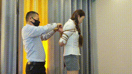 【李大侠】佳佳JK捆绑调教