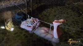 【阿木原创】Tayla牛仔裤绳艺写真