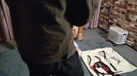 【随心原创】江奈被竹子固定的粉嫩小护士各种口球口珈试戴口水