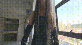 【FXX-ZENTAI】室外的拍多了，今天更新个室内zentai聊聊天拍拍照浅浅玩玩真空袋