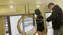 【奥特曼】定拍御姐十一直臂跪缚口含柠檬片加口球放置90分钟