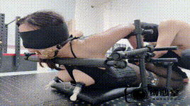 【缚心社】黑丝女金属架极致固定封面图