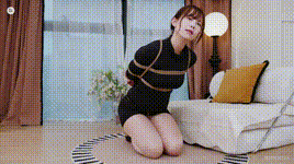 【波斯姬】驷马捆绑喜欢堵嘴和股绳的小女友封面图