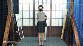 【试炼原创】气质OL绳缚单脚放置（超薄肉丝 12cm红底高跟 防吐马具口球 踮脚）封面图