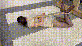 【眼眸原创】黑丝OL挣扎电击肛S 狼牙棒强G封面图