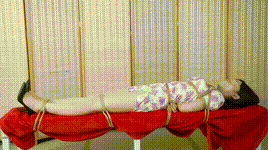 【象人原创】小0肉丝旗袍，长椅棉被包裹挣扎！封面图